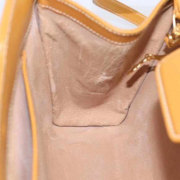 GUCCI Micro GG Canvas Shoulder Bag PVC Beige Gold Tone 004 113 0364 Auth ep15782