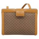 GUCCI Micro GG Canvas Shoulder Bag PVC Beige Gold Tone 004 113 0364 Auth ep15782-13