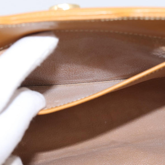GUCCI Micro GG Canvas Shoulder Bag PVC Beige Gold Tone 004 113 0364 Auth ep15782