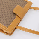 GUCCI Micro GG Canvas Shoulder Bag PVC Beige Gold Tone 004 113 0364 Auth ep15782-6