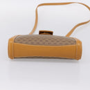GUCCI Micro GG Canvas Shoulder Bag PVC Beige Gold Tone 004 113 0364 Auth ep15782-5