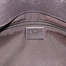 GUCCI GG Crystal Hand Bag Coated Canvas Outlet Beige Gold 327787 Auth ep15785-15