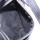 GUCCI GG Implementation Shoulder Bag PVC Black Silver 233268 Auth ep15789-22
