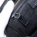 GUCCI GG Implementation Shoulder Bag PVC Black Silver 233268 Auth ep15789-23