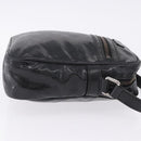 GUCCI GG Implementation Shoulder Bag PVC Black Silver 233268 Auth ep15789-3