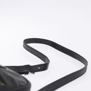 GUCCI GG Implementation Shoulder Bag PVC Black Silver 233268 Auth ep15789-8