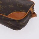 LOUIS VUITTON Monogram Marly Dragonne PM Clutch Bag M51827 LV Auth ep15791-14