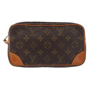 LOUIS VUITTON Monogram Marly Dragonne PM Clutch Bag M51827 LV Auth ep15791-13