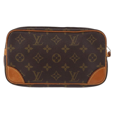 LOUIS VUITTON Monogram Marly Dragonne PM Clutch Bag M51827 LV Auth ep15791 - 0