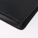 LOUIS VUITTON Epi Pochette Homme Clutch Bag Black M52522 LV Auth ep15793-16