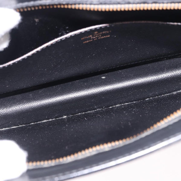 LOUIS VUITTON Epi Pochette Homme Clutch Bag Black M52522 LV Auth ep15793