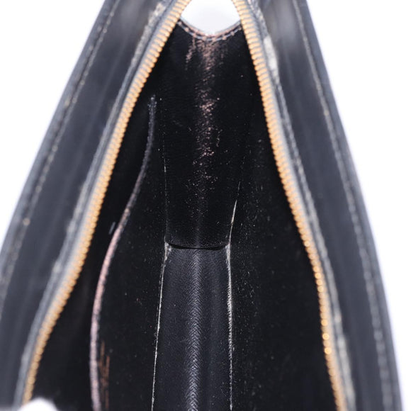 LOUIS VUITTON Epi Pochette Homme Clutch Bag Black M52522 LV Auth ep15793
