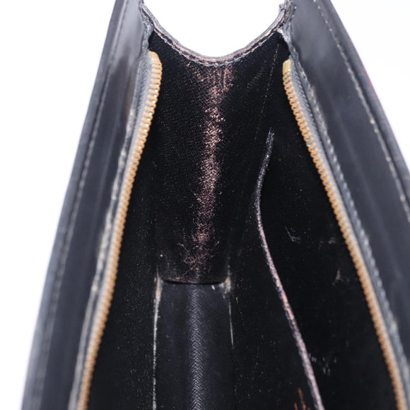 LOUIS VUITTON Epi Pochette Homme Clutch Bag Black M52522 LV Auth ep15793