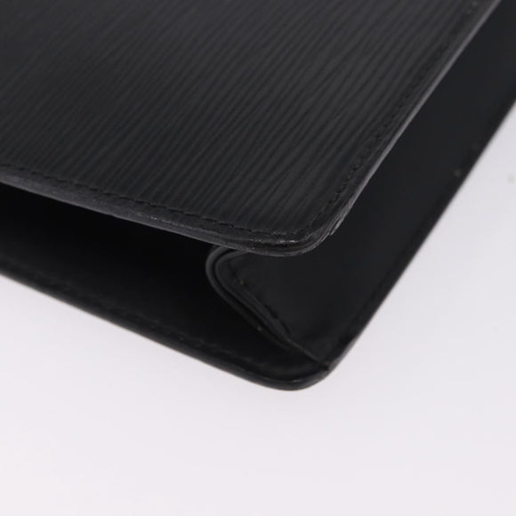 LOUIS VUITTON Epi Pochette Homme Clutch Bag Black M52522 LV Auth ep15793