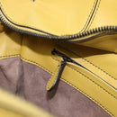 BOTTEGA VENETA INTRECCIATO Hand Bag Leather Yellow Auth ep15794V-20