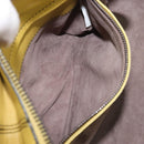 BOTTEGA VENETA INTRECCIATO Hand Bag Leather Yellow Auth ep15794V-21