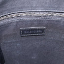 BALENCIAGA Everyday Tote Bag Canvas 2way White Black 544459 Auth ep15802-16