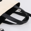 BALENCIAGA Everyday Tote Bag Canvas 2way White Black 544459 Auth ep15802-7