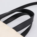 BALENCIAGA Everyday Tote Bag Canvas 2way White Black 544459 Auth ep15802-8