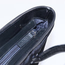 GUCCI Hand Bag Nylon Navy Silver 002 2123 0457 Auth ep15803-14