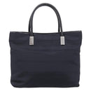 GUCCI Hand Bag Nylon Navy Silver 002 2123 0457 Auth ep15803-2