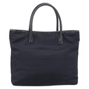 GUCCI Hand Bag Nylon Navy Silver 002 2123 0457 Auth ep15803-3