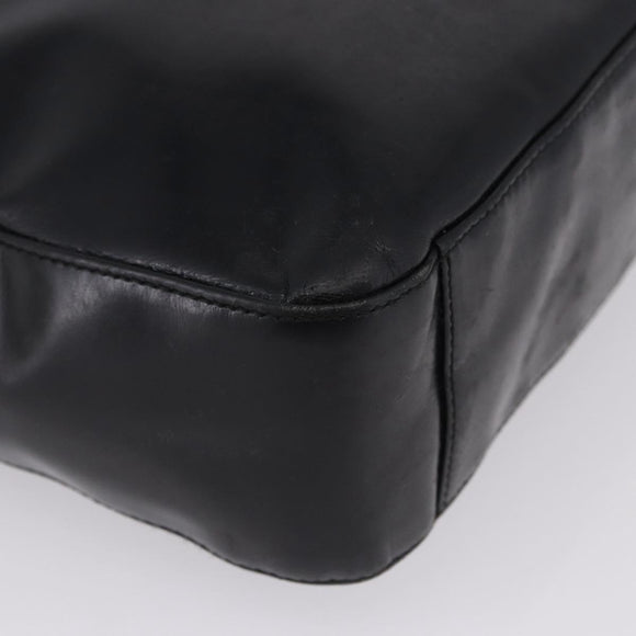 GUCCI Shoulder Bag Patent Black Auth ep15810