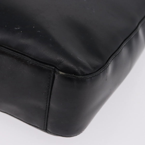 GUCCI Shoulder Bag Patent Black Auth ep15810