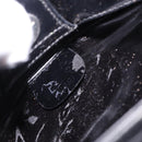 GUCCI Shoulder Bag Patent Black Auth ep15810-10