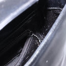 GUCCI Shoulder Bag Patent Black Auth ep15810-20