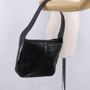 GUCCI Shoulder Bag Patent Black Auth ep15810-21