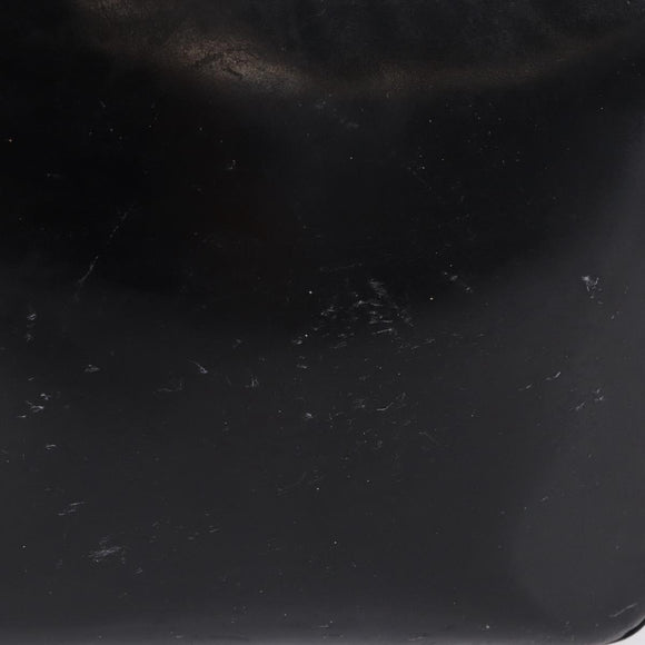 GUCCI Shoulder Bag Patent Black Auth ep15810
