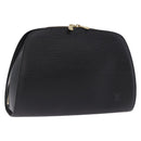 LOUIS VUITTON Epi Dauphine GM Pouch Black M48432 LV Auth ep15811-1