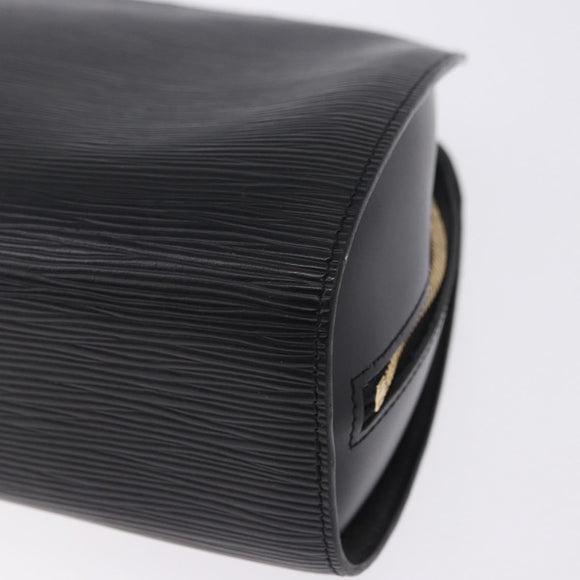 LOUIS VUITTON Epi Dauphine GM Pouch Black M48432 LV Auth ep15811