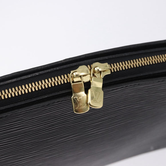 LOUIS VUITTON Epi Dauphine GM Pouch Black M48432 LV Auth ep15811