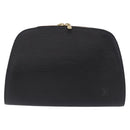 LOUIS VUITTON Epi Dauphine GM Pouch Black M48432 LV Auth ep15811-13