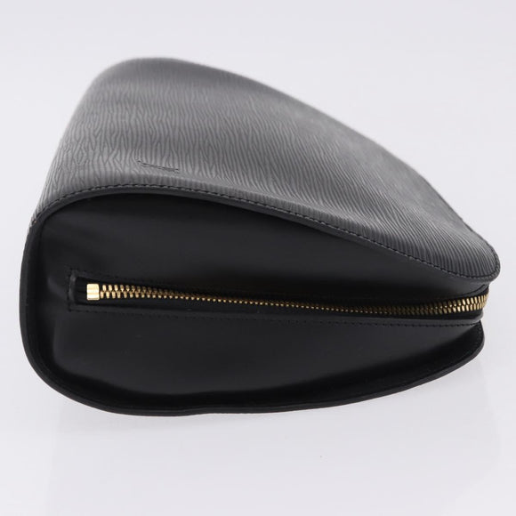 LOUIS VUITTON Epi Dauphine GM Pouch Black M48432 LV Auth ep15811