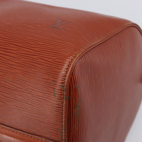 LOUIS VUITTON Epi Speedy 35 Hand Bag Brown M42993 LV Auth ep15819A