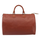 LOUIS VUITTON Epi Speedy 35 Hand Bag Brown M42993 LV Auth ep15819A-13