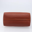 LOUIS VUITTON Epi Speedy 35 Hand Bag Brown M42993 LV Auth ep15819A-5