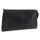 LOUIS VUITTON Epi Pochette Accessoires Accessory Pouch Black M52982 Auth ep15820-1