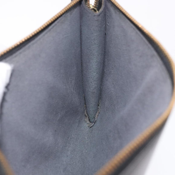 LOUIS VUITTON Epi Pochette Accessoires Accessory Pouch Black M52982 Auth ep15820
