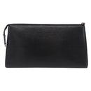 LOUIS VUITTON Epi Pochette Accessoires Accessory Pouch Black M52982 Auth ep15820-2