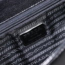 PRADA Chain Shoulder Bag Leather Black Silver Auth ep15821A-19