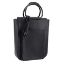 GUCCI Hand Bag Leather Black 002 1793 0463 Auth ep15822-1