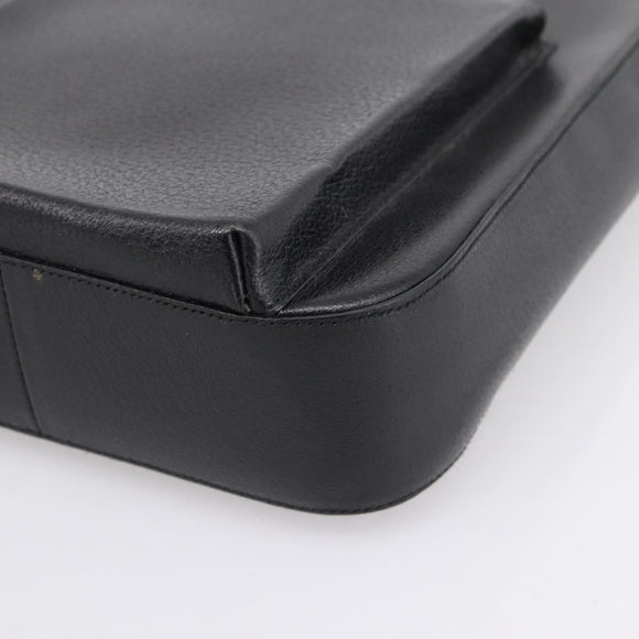 GUCCI Hand Bag Leather Black 002 1793 0463 Auth ep15822
