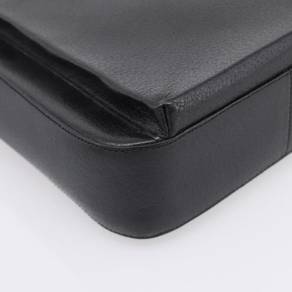 GUCCI Hand Bag Leather Black 002 1793 0463 Auth ep15822