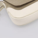 GUCCI Jackie Shoulder Bag Canvas Beige Silver 001 3824 Auth ep15824A-14