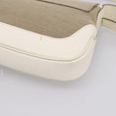 GUCCI Jackie Shoulder Bag Canvas Beige Silver 001 3824 Auth ep15824A-15