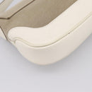 GUCCI Jackie Shoulder Bag Canvas Beige Silver 001 3824 Auth ep15824A-16